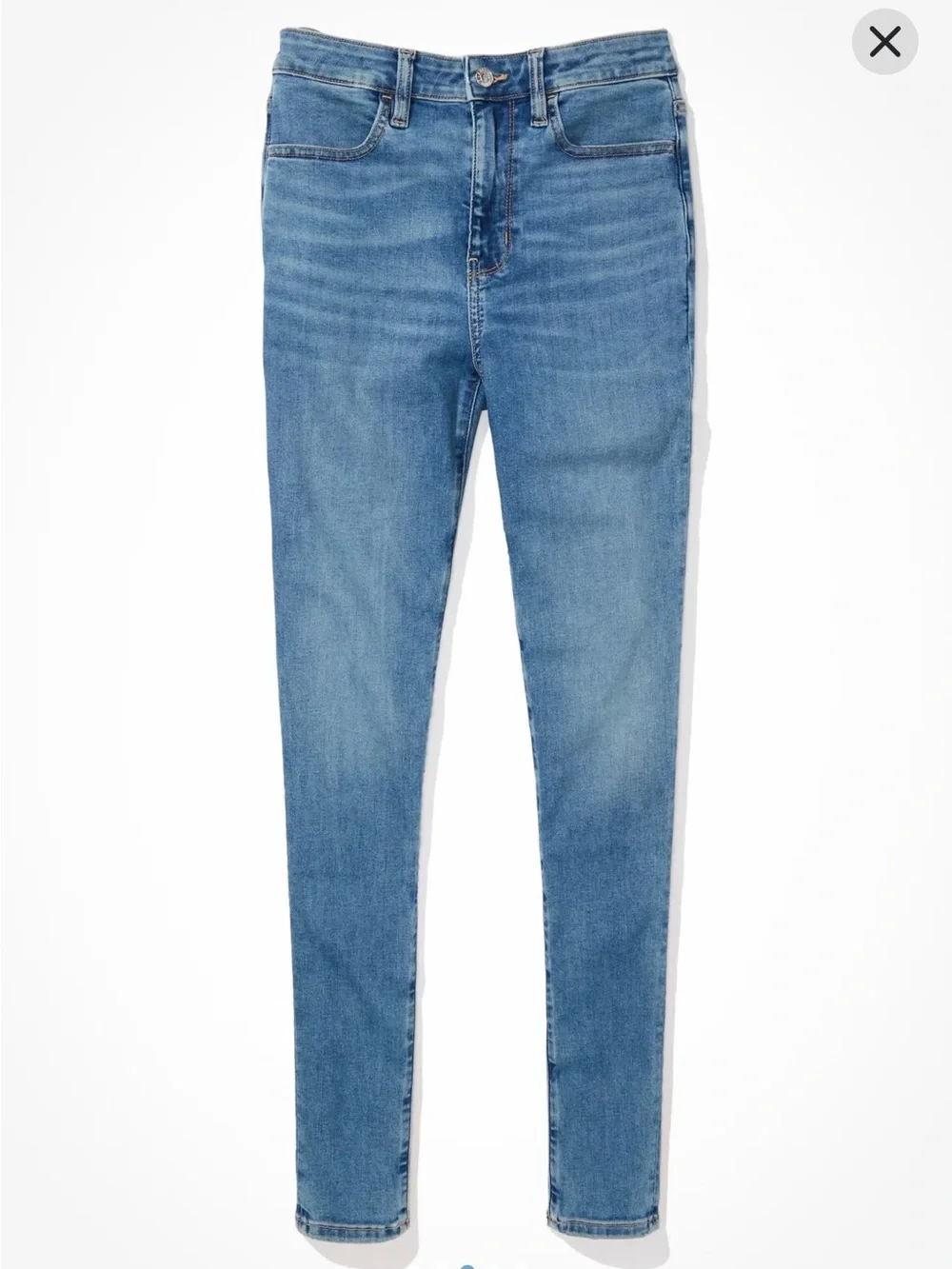 American Eagle Next Level Super High-Waisted Jegging Size 10; 30W - Picture 4 of 5